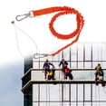 thumbnail image 1 of Climbing Restraint Lanyard Fall Arrest Protection with Buckle Telescopic Elastic, 1 of 10