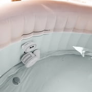 Intex PureSpa Plus Inflatable Hot Tub Jet Spa w/ 4 Multi-Colored Lights