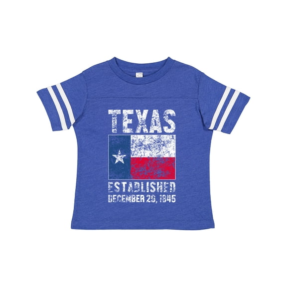 Inktastic Established December 29, 1845 Texas Flag Boys or Girls Toddler T-Shirt