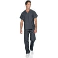 thumbnail image 1 of Landau Unisex Relaxed Fit Scrub Top, Fade Resistant, 1 Pocket, 1 of 10