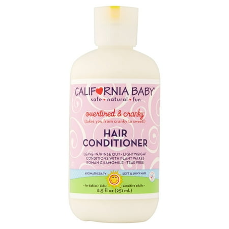 California Baby Overtired & Cranky Roman Chamomile Hair Conditioner, 8.5 fl oz