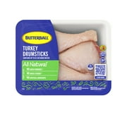 Butterball All Natural Lean Fresh Turkey Drumsticks Tray
