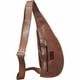 thumbnail image 4 of SHARO Classic Leather Bolso Bandolera de Cuero Marrón, 4 of 4