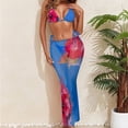 thumbnail image 1 of Traje de baño tankini de dos piezas con estampado de moda para mujer, traje de baño de 3 piezas para mujer, traje de baño tankini para mujer, trajes de baño para mujer, ropa de playa para vacaciones,, 1 of 6