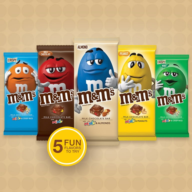 M&M's® Minis & Almonds Milk Chocolate Bar, 3.9 oz - Ralphs