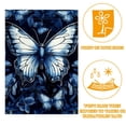 thumbnail image 2 of HemaKeyy Decorative Butterfly Garden Flag - Perfect Outdoor Decor - Ideal for Patios, Porches and Yards, 2 of 6