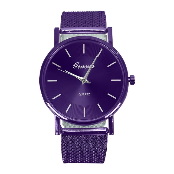 DESIGNICE Quartz Watch Woman's High-End Womens Watch with Band Blue Glass Life Waterproof Ultra Slim Watches Distinguished