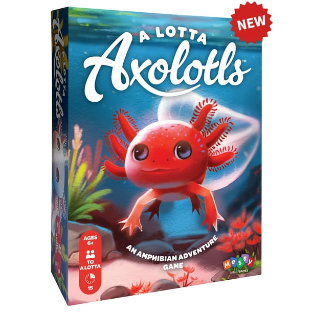Juegos de mesa desordenados Muchos ajolotes | Nuevo juego de cartas alegre | Ideal para noches de juegos | Perfecto para niños y adultos | A partir de 6 años