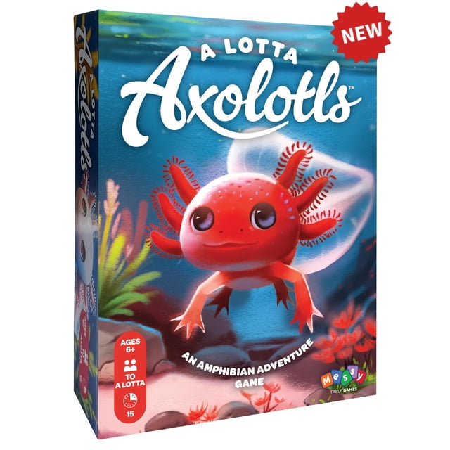 Juegos de mesa desordenados Muchos ajolotes | Nuevo juego de cartas alegre | Ideal para noches de juegos | Perfecto para niños y adultos | A partir de 6 años