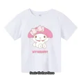 thumbnail image 3 of Enfants ma mélodie T-shirt été Hello Kitty enfants dessin animé filles décontracté à manches courtes T-shirt bébé garçon vêtements hommes femmes vêtements, 3 of 4