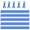Royal Blue, variant on 200 Pack Ribbon Pins Social Cause Ribbons Nonprofit Event Accessories for Charity Event Elegant and Easy to Wear Designs