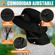 thumbnail image 2 of Sombrero El Sol Gorra Protección Cuello Y Cara +manga Y Gafas, 2 of 4