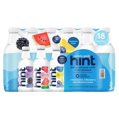Hint Water Variety Pack, 16 Ounce (18 Pack)
