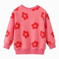 thumbnail image 3 of HCNTES Toddler Baby Girl Sweatshirt Long Sleeve Pullover 2T 3T 4T 5T 6T Kids Loose Tee Tops, 3 of 9