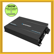 Blaupunkt E-Series BPA-E604 2 Channel Amplifier 360W RMS Power 2 OHM Stable