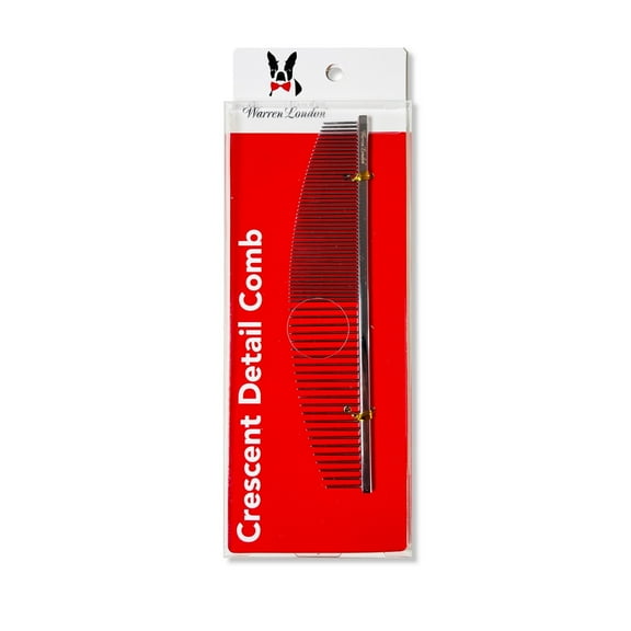 Warren London's Copper Crescent Comb for Dogs & Cats