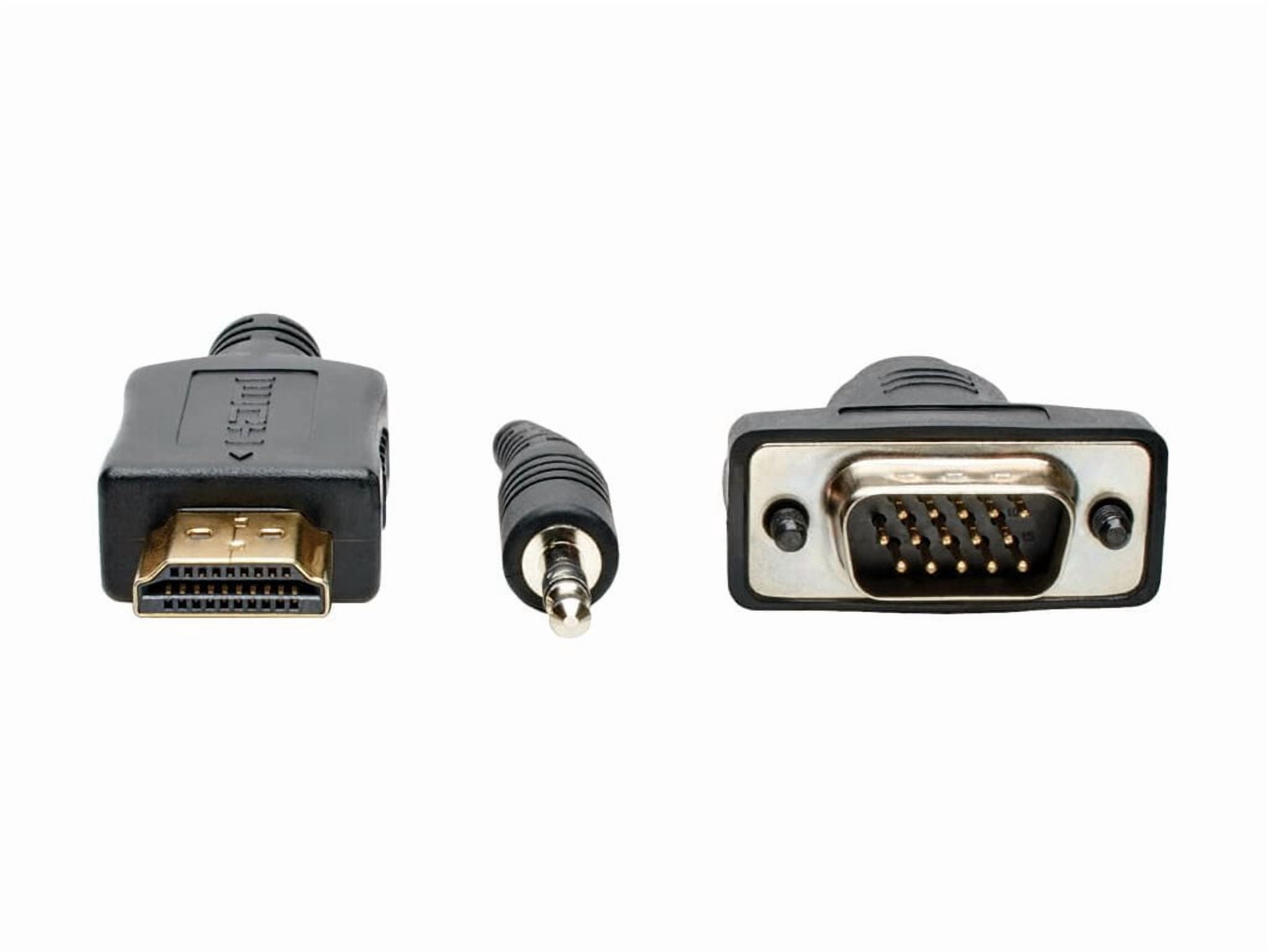 Tripp Lite 6ft HDMI to VGA Adapter Converter Cable Active + 3.5mm M/M 1080p