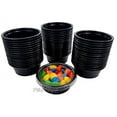 thumbnail image 5 of Empress 1.5 oz. BLACK Plastic Disposable Portion Souffle Container Food Cups with Lids (Pack of 100 Sets), 5 of 6