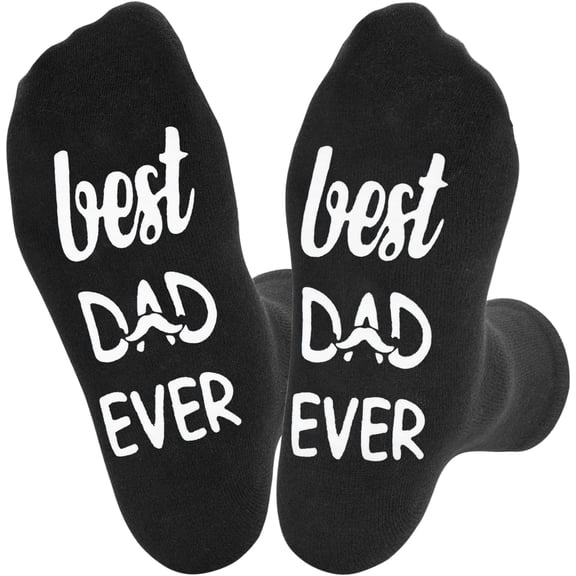 Best Dad Ever Socks - Novelty Non-Slip Gifts