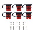 thumbnail image 4 of Conector rápido 50A, de enchufe de mazo de cables rápido, de enchufe de mazo de cables 600V para rojo 6 piezas, 4 of 7
