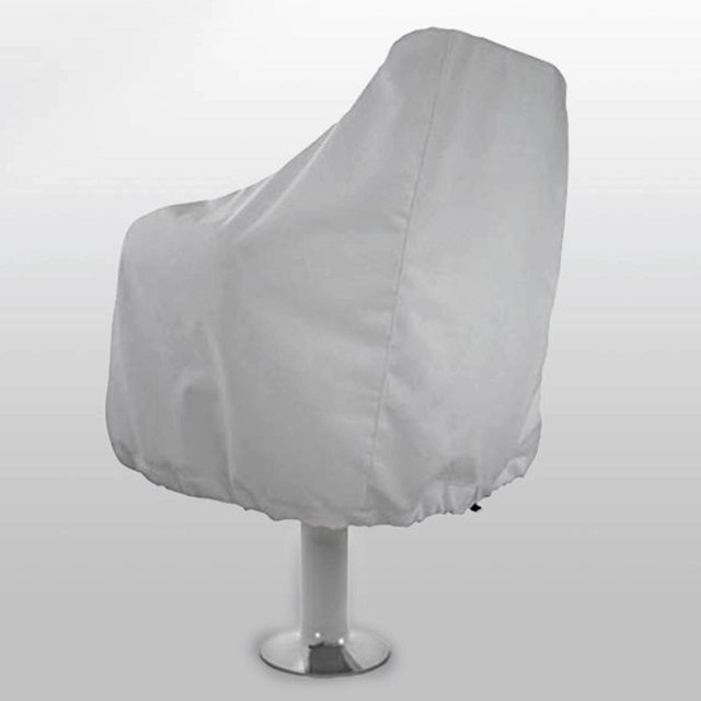 Baohd Housse de Siège de Bateau Extérieure Imperméable Ourlet Élastique Protection Argent