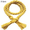 thumbnail image 2 of Neinkie 2Pcs Natural Cotton Curtain Tiebacks- Village Style Curtain Holdback Rope, Curtain Decorative Holdbacks for Rural Style Drapery Tieback, 2 of 6