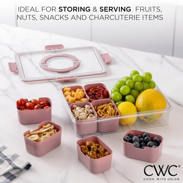 Food And Water Bowls For Sale Divided Serving Tray With Lid And