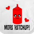 thumbnail image 4 of Inktastic Ketchup Lover Funny Boys or Girls Baby Bib, 4 of 4