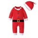 thumbnail image 3 of Recién llegado 2024, traje navideño para bebé, mameluco de Papá Noel para bebé, disfraz de elfo de Papá Noel para recién nacido, 3 of 5