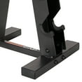 thumbnail image 4 of CAP A Frame-Style Dumbbell Stand, Black (Holds 5 pairs), 4 of 5