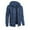 #Navy, variant on DPTALR Men's Solid Color Long Sleeve Hooded Zipper Cardigan Sweater Jacket,Navy,XL