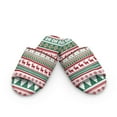 thumbnail image 2 of Psesaysky Xms Reindeer Print House Slippers for Women Comfortable Arch Support Indoor Slippers Open Toe Soft Bedroom Shoes, Size 9-10, 2 of 7