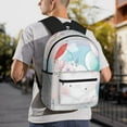 thumbnail image 4 of Fotbe Cute Elephant Mochila Ligera Casual para Laptop para Hombres y Mujeres, Mochila Impermeable de Uso Diario, Mochila para Universidad, 4 of 4