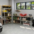 thumbnail image 4 of Costway 5 Tier Adjustable Garage Shelving Unit with 2200 lbs Max Load for Warehouse Silver, 4 of 10