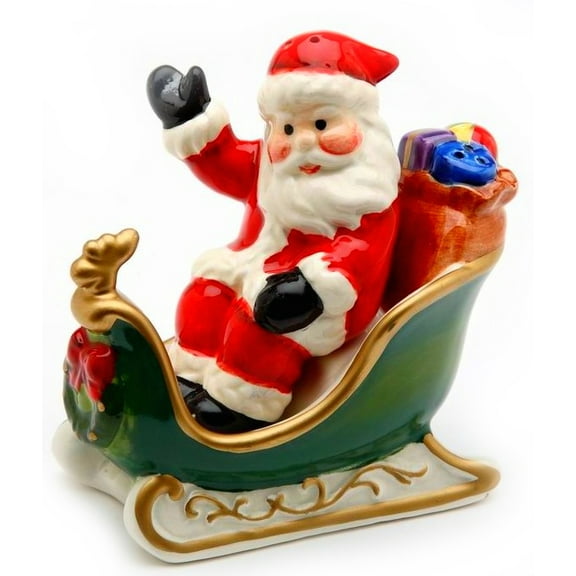 Santa & Sleigh  Salt & Pepper Shaker
