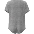 thumbnail image 4 of Disney Stitch Gray Infant Onesie, 12M-24M (Unisex), 4 of 4