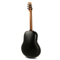thumbnail image 4 of Ovation Ultra Electric Acoustic Guitar w/ Gig Bag - Pitch Black - 1516PBM-G, 4 of 9