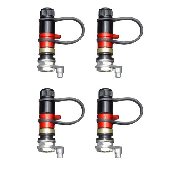 Car Pressure Relief Valve Off-Road Sand Tire Quick Release Valve Desert Tire Quick Release Valve 4pcs Short Style