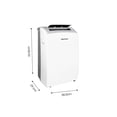 thumbnail image 4 of Aire Portátil Hisense 1 Tonelada 12,000BTU´s 110V Blanco, 4 of 4