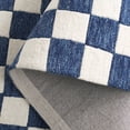 thumbnail image 5 of SAFAVIEH Martha Stewart Chelsea Algernon Checkered Runner Rug, Blue/Ivory, 2'3" x 8', 5 of 10