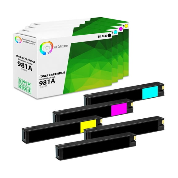 TCT 981A Ink Cartridge 5 Pack - Premium Compatible Replacement for 981A