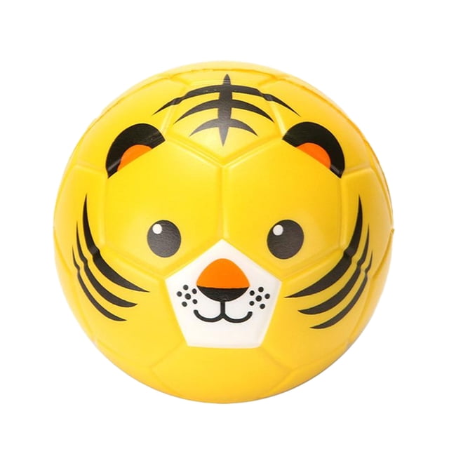 fastboy Animal Patterns PU Football Fun For Kids Of All Ages Gift Idea Mini Soccer Ball Tiger 15CM