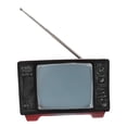 thumbnail image 4 of unbranded 1Ud De Televisión De Resina Negro Retro Para Hogar Vintage, 4 of 7