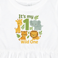 thumbnail image 4 of Inktastic First Birthday Safari Jungle Animals Girls Baby Dress, 4 of 5