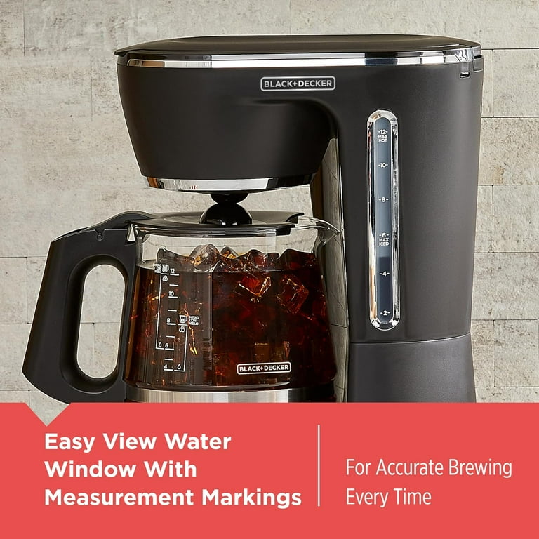 Free Shipping! BLACK+DECKER Split Brew 12-Cup Carafe Digital