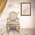 thumbnail image 3 of 1x Studio III 13x18 Gold Ornate Wood Framed with Double Matting Museum Art Print Titled - Pink Roses No 03, 3 of 4