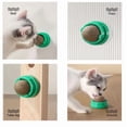 thumbnail image 3 of Rascador de hierba gatera para gatos, Bola de pared de juguete, elimina bolas naturales saludables para promover la digestión, hierba para gatos, aperitivos,3PCS Pink, 3 of 7