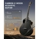 thumbnail image 2 of Guitarra acústica Donner 38 Carbon X Wood con funda y accesorios, 2 of 6