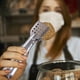thumbnail image 5 of Pinzas para alimentos de acero inoxidable con cabeza cuadrada y orificio hueco, con mecanismo de bloqueo, juego de 9 y 12 pulgadas para cocinar, asar y servir. Aptas para lavavajillas., 5 of 9