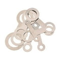 thumbnail image 2 of HLONK 8 Pcs/Set Anneaux de Nivellement pour Saxophone Flûte Clarinette (Argent), 2 of 4